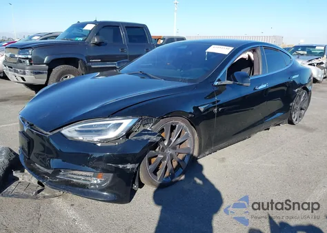 2019 Tesla Model S 100D/75D/Long Range/Standard Range from USA, damaged, VIN 5YJSA1E25KF307383